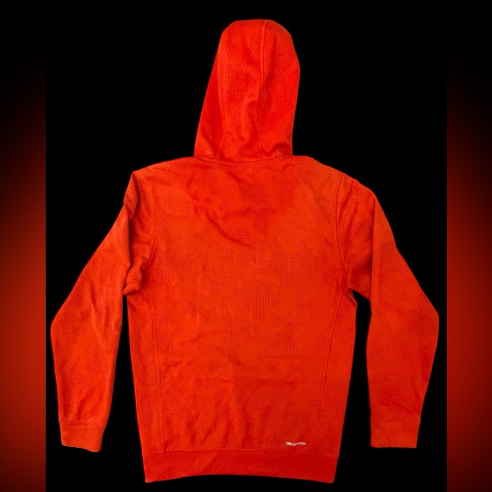 Adidas Men's Orange Hoodie - Picture 5 of 10